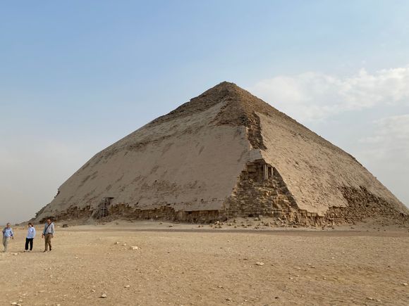 Bent Pyramid - maybe not as pretty as others, but so important in the development of the pyramid!