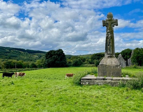 900-year-old high cross at Dysert O'Dea