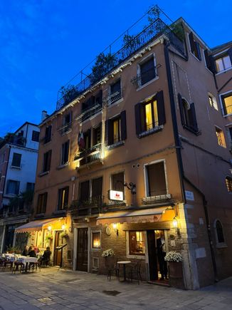 Exterior of our hotel, Agli Alboretti