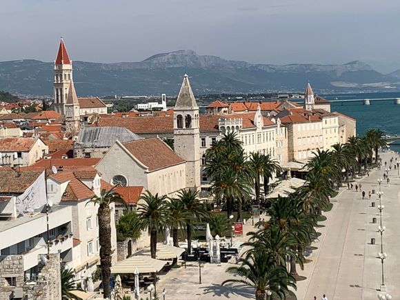 The pretty island city of Trogir.