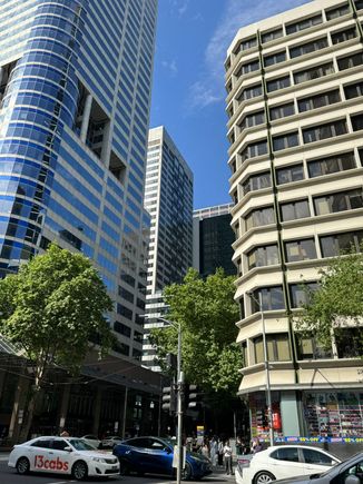 Exploring around our neighborhood.