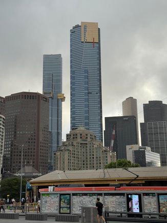 Some of Melbourne's high rises
