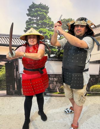 Better watch out I’m a fierce samurai 