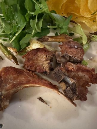 Second view of those chuletitas..I could not get enough!!