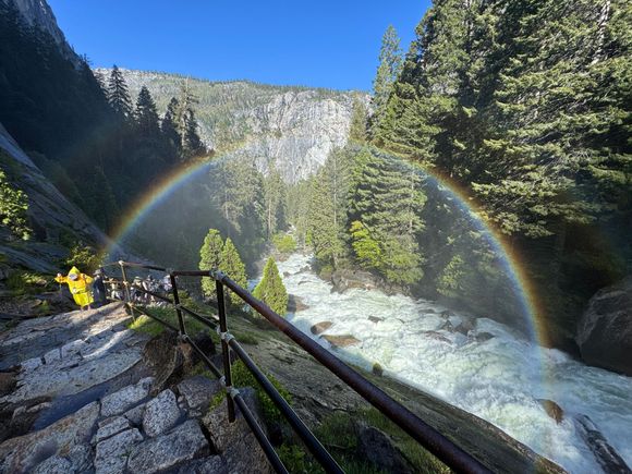 Coming down from Vernal Falls 