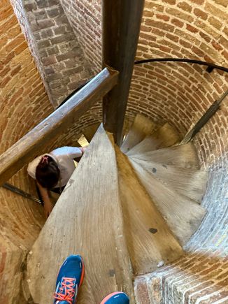 Heading down 