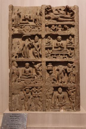 Life of Buddha in Stone
