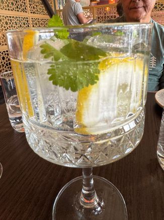 We had the best gin tonics!