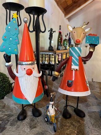 Getting ready for Christmas at winery