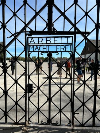 No captions needed.....visit to Dachau was emotionally wrenching as one would expect, especially one who knew many who still had their "numbers," on their arms..my grandma offered "rooms to rent" for many refugees who had just arrived in NYC and wanted to spend a month near the beach (Arverne, Queens, NYC).   I was very close to a couple who had spent years at Buchenwald, and I was instructed to NEVER ask them, or any of the other guests about "any of that."  