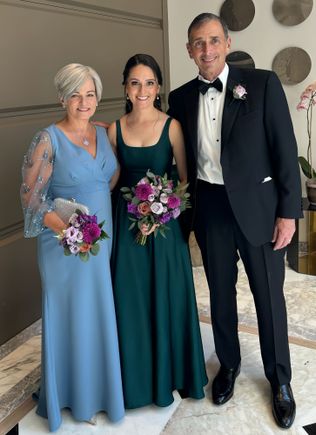 Family of the bride just before. 