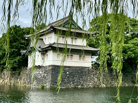 Remains of Edo Castle wall and moat. This is the home of the current imperial palace.
