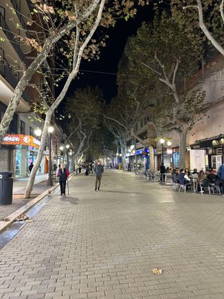 Main Street at night