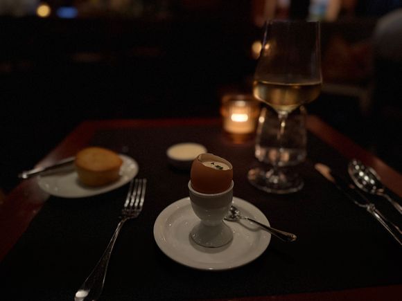 An amuse bouche and the best cornbread I’ve ever eaten in my whole life. 