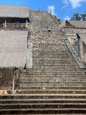 Stairs leading to the top of the Acropolis