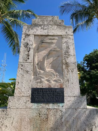 Hurricane monument 