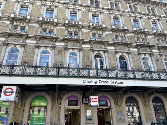 ...our stop at Charing Cross