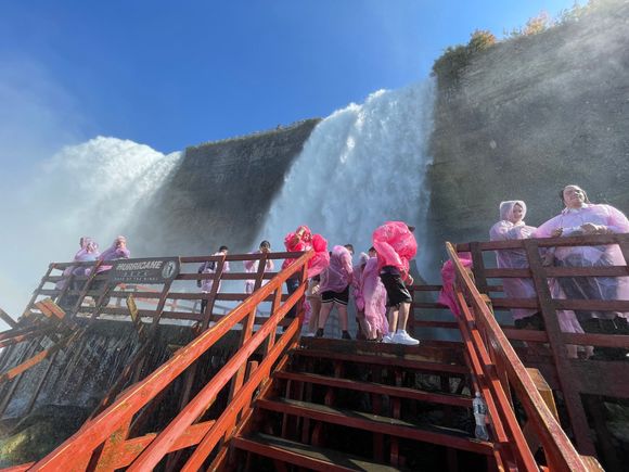 American and Bridal Veil Falls