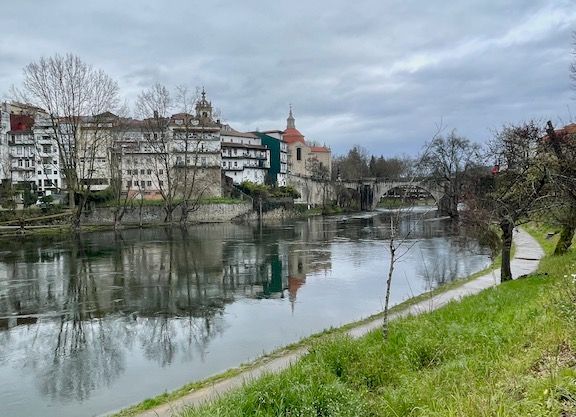 Amarante from the river-side parking area