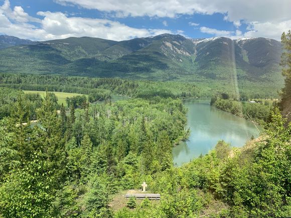 Oxbow in Fraser River