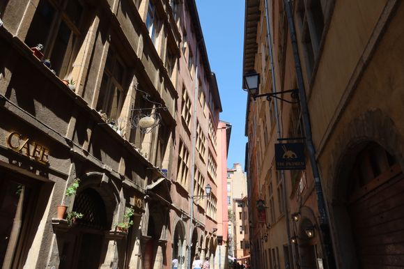 Vieux Lyon Streetscape
