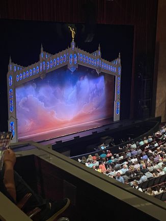 This is  the Denver Performing Arts Center, I saw Book of Mormon there Wednesday night. Gorgeous building, interesting show. Some people walked out. I get it, but the overall message of not cramming your beliefs on others is good. 