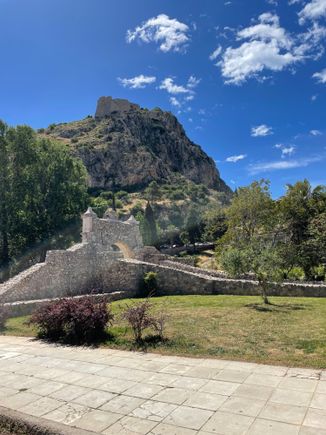 Palamidi Fortress towering over Nafplio