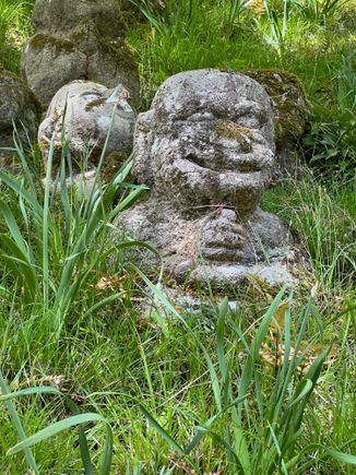 I thought he looked a bit creepy.