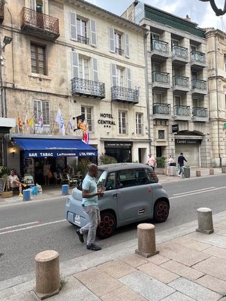 Perfect car for these streets 