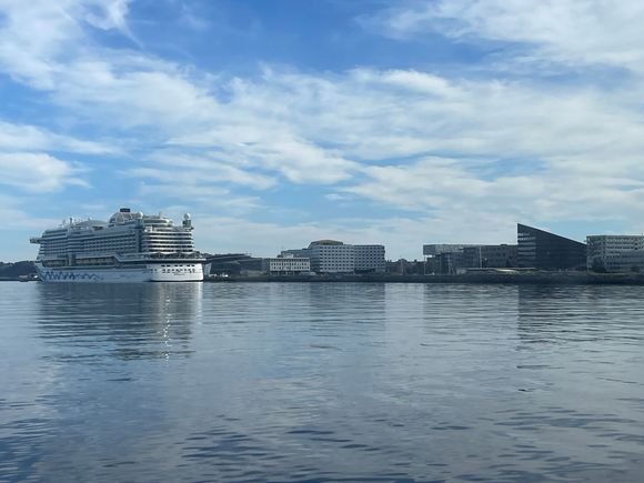 Arriving Trondheim