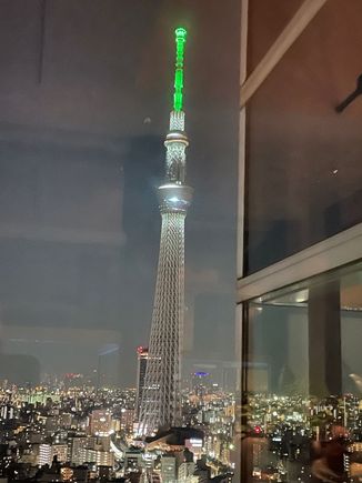 Sky Tree in the distance