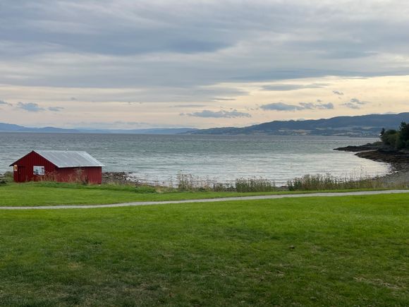 Sponhuset Fjord view