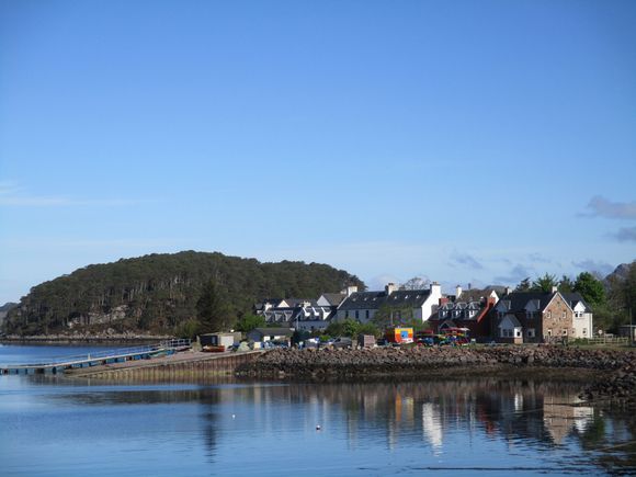 Driving past Shieldaig