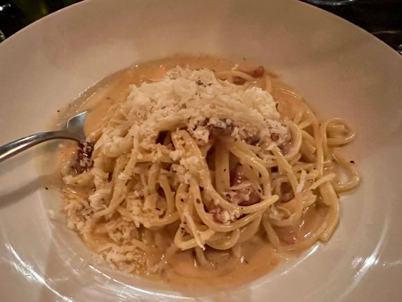 Pasta carbonara (Il Vicolo)