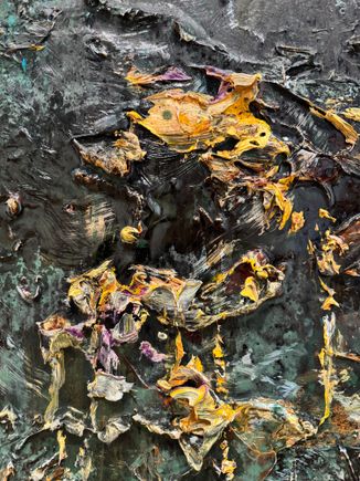 Amazing use of materials, and somehow it comes together to form subjects