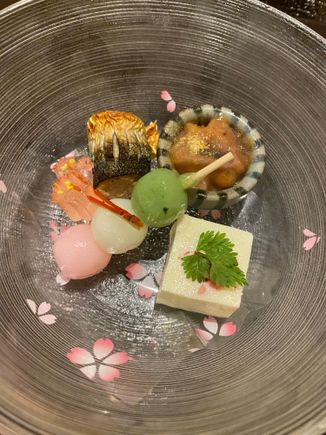 First dish on rhe menu