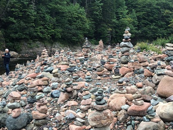 Buddha's stacking stones - brings the stacker good luck!