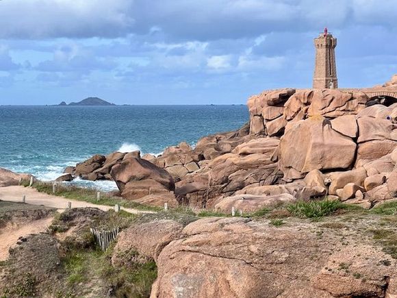 Ploumanach Lighthouse from Coastal Walk