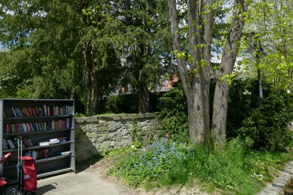 Free lending books outside of the library