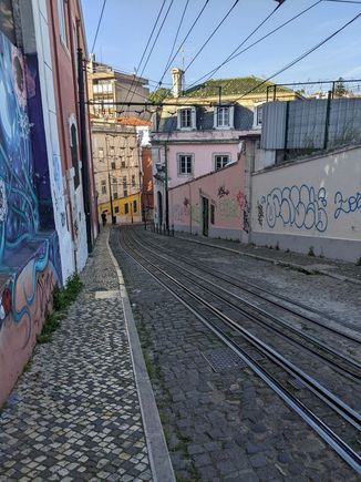 Alley leading to Bairro Alto
