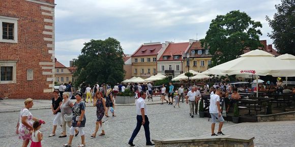 Sandomierz, Poland,  "Niedziela niechandlowa" or "Trade-free Sunday"