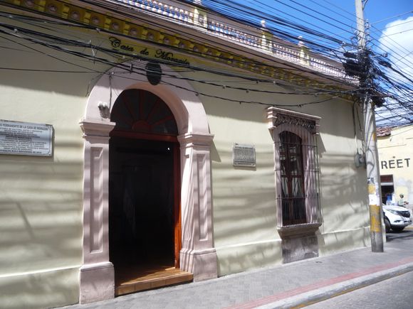 Boyhood home of Francisco Morazan, leader of the post-independence Central American Federation.
