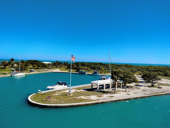 Photo from the lighthouse on Boca Chita Key