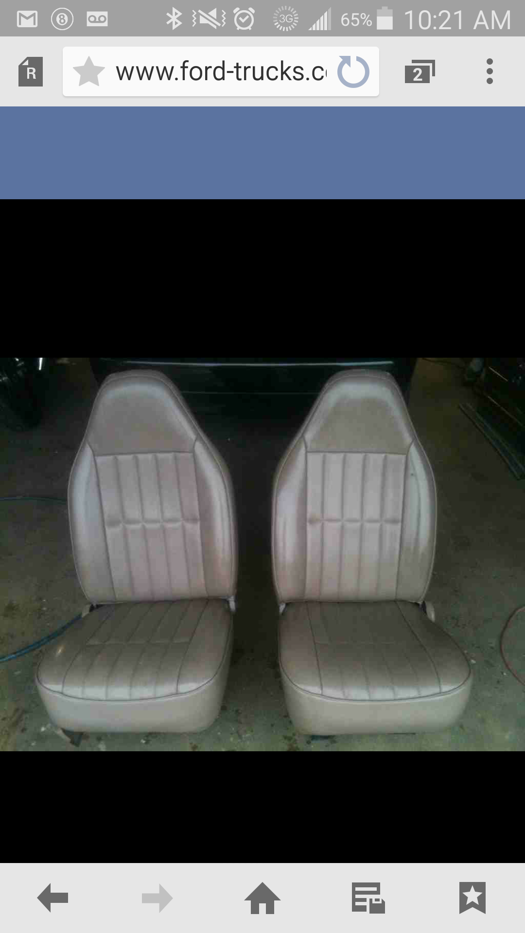 96 Ford ranger bench seat #10