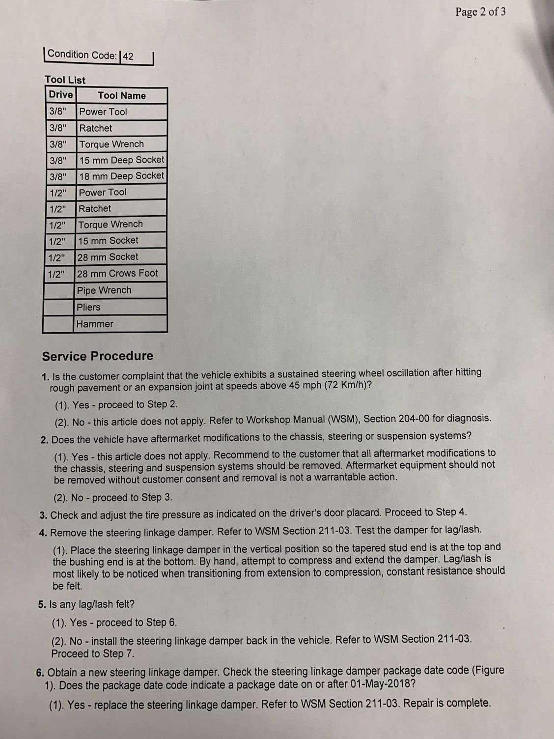 Death Wobble FIXED!! - Page 2 - Ford Truck Enthusiasts Forums