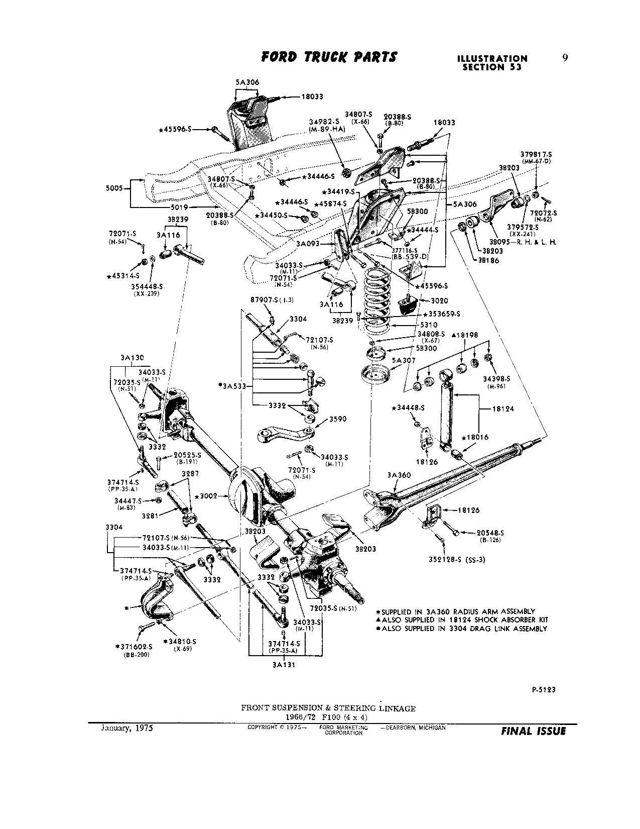 1979 Ford F150 4x4 Front Suspension Diagram