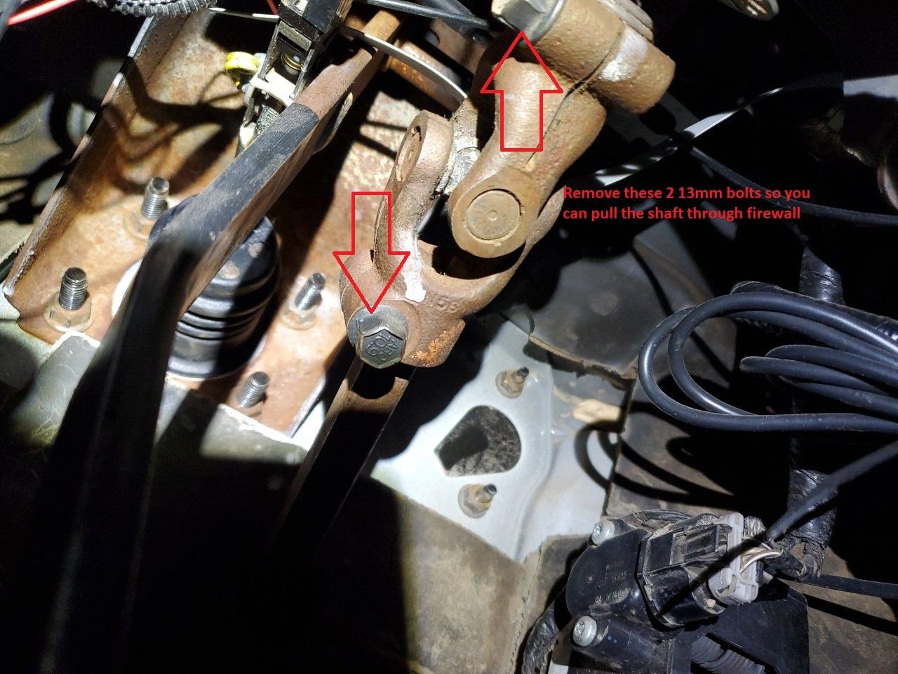 How to install Steering Shaft Ford Truck Enthusiasts Forums