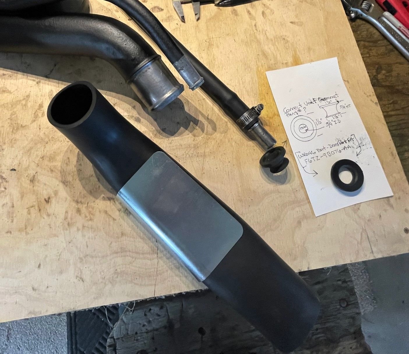 Tapa Trasera IPhone X FUEL GAS TANK Vapor Valve Vent Seal O-Ring Grommet For Ford Mercury New £17.12 - UK Metal Lube - Foto 3