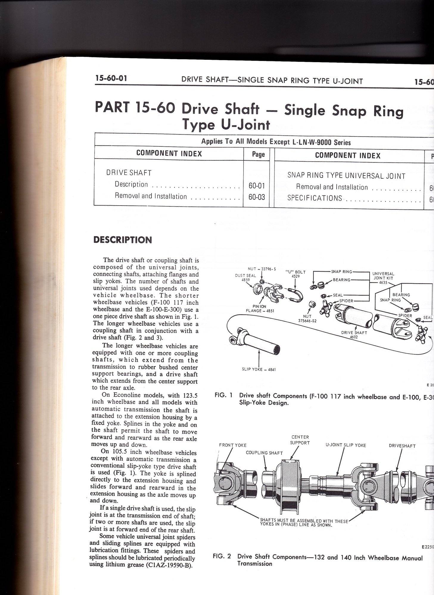 Ujoint alignment Ford Truck Enthusiasts Forums