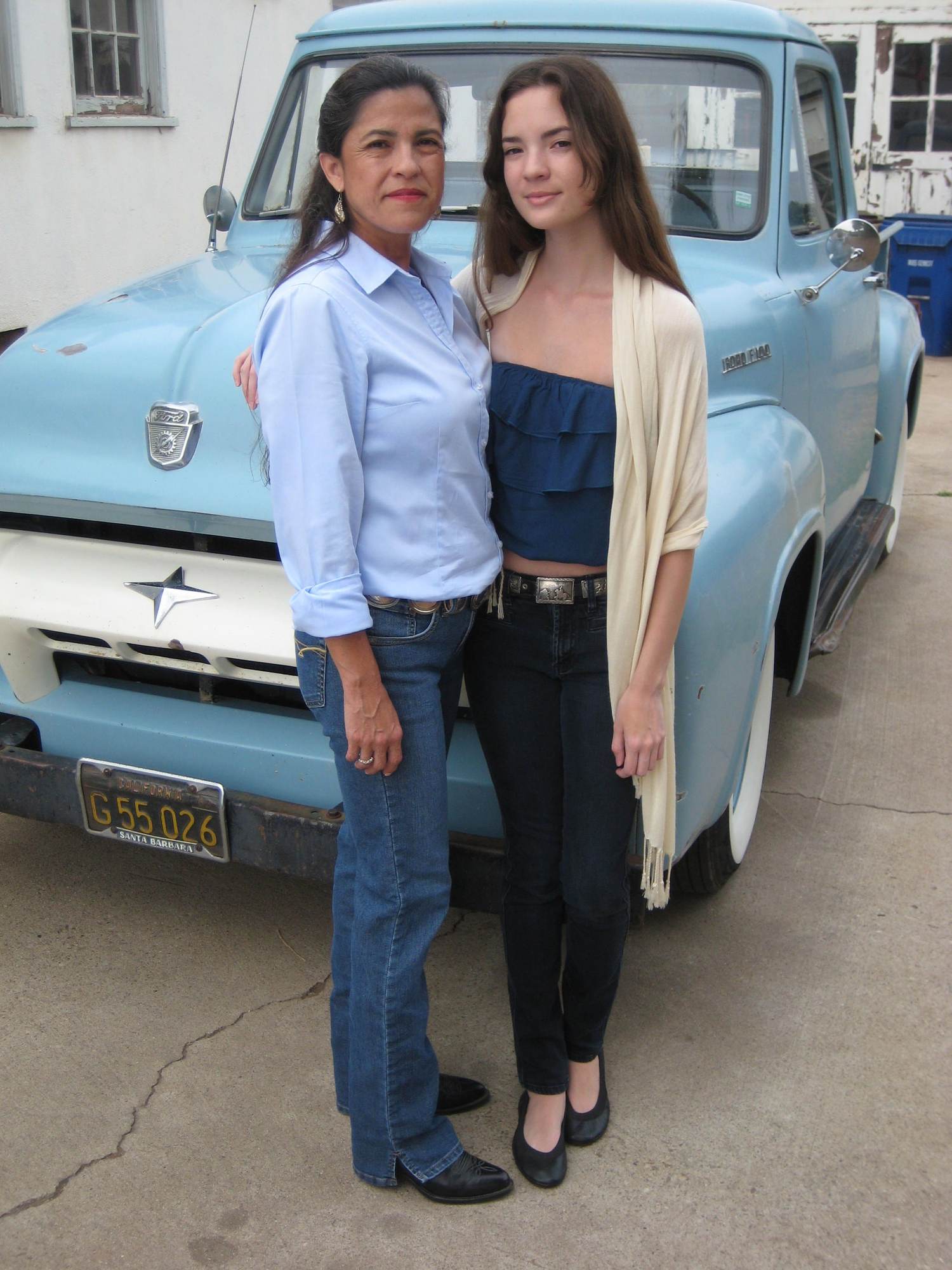 Truck always in the fore front of family.